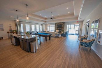 Clubhouse with billiard/ entertainment space
